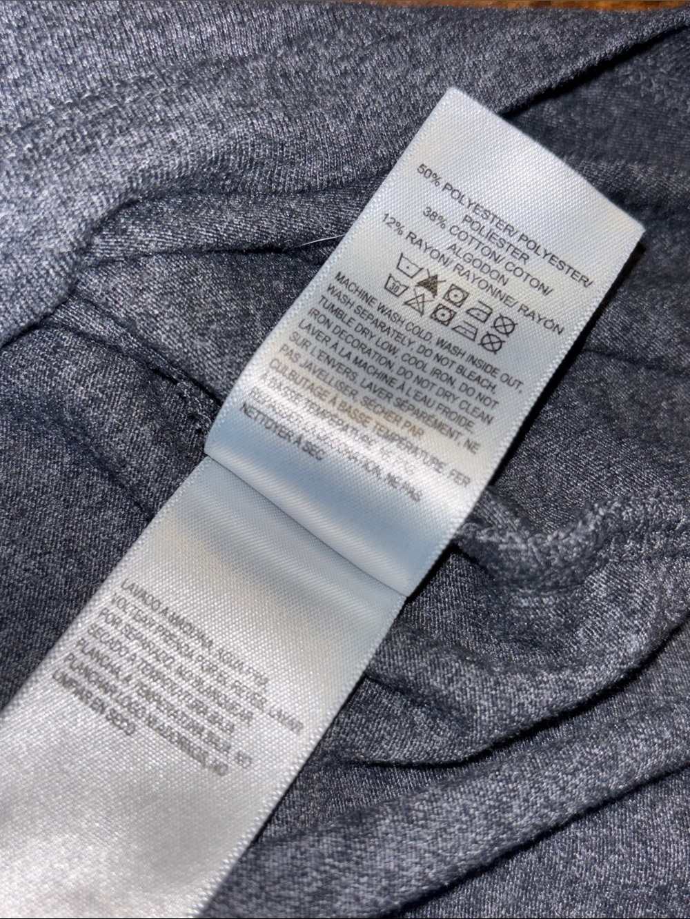 Lucky Brand Pink Floyd Charcoal Graphic Tee Rainbow Prism Medium M - Picture 9 of 9
